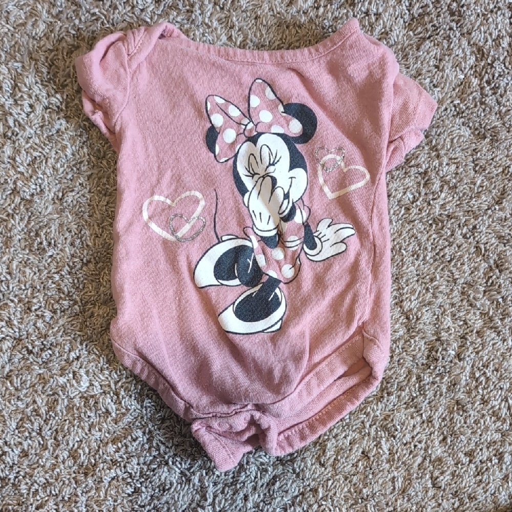Disney Baby Pink Onesie